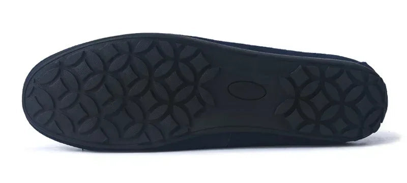 Hochwertige Leder Herrenmokassins