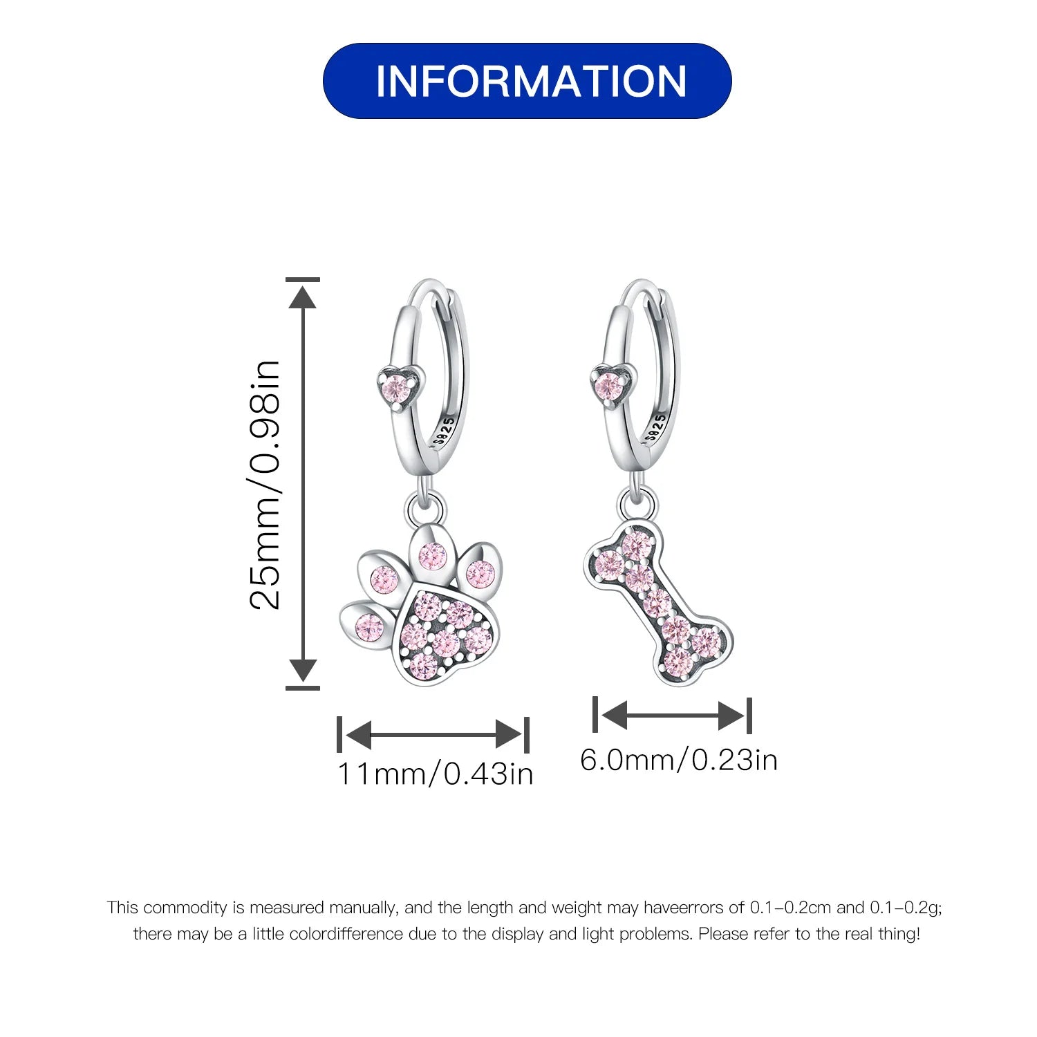 Orstarry 925 Sterling Silber Rosa Denim Hut Stiefel Ohrring Key Lock Ohrringe Tropfen Ohrringe Für Frauen Party Geschenke Trendy Schmuck