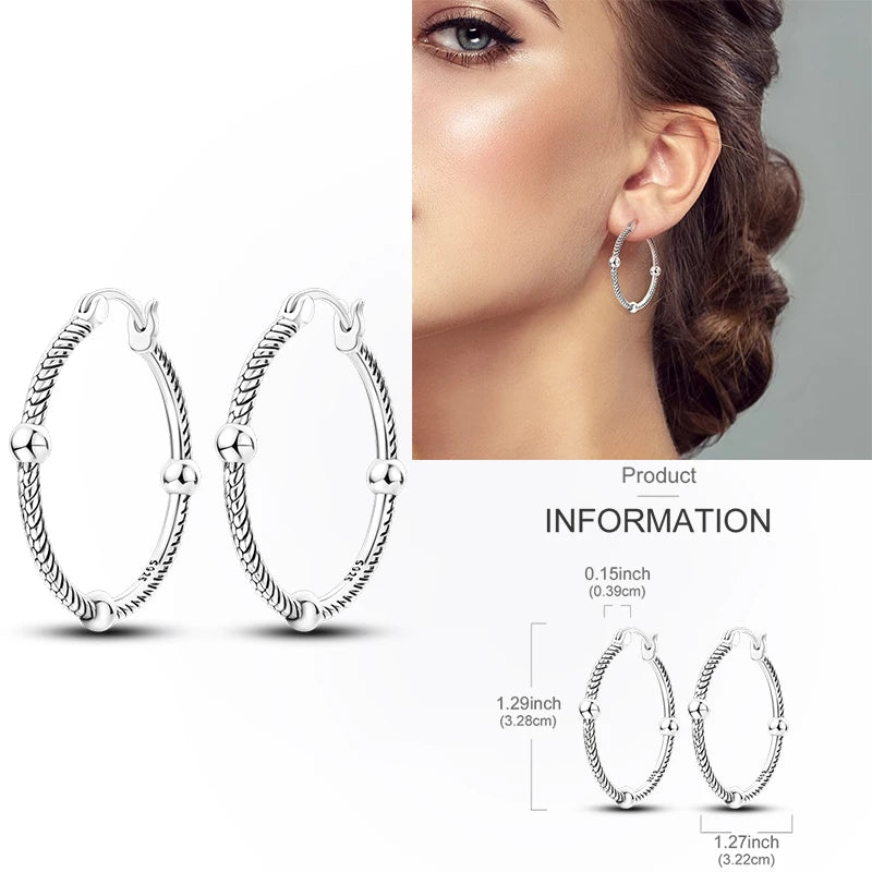 Creolen aus 925er-Sterlingsilber, Mond, Sonne, Original-Ohrring, Anhänger, Zirkon, Herzform, Stern-Ohrring, für Frauen und Mädchen, zur Herstellung von Schmuck