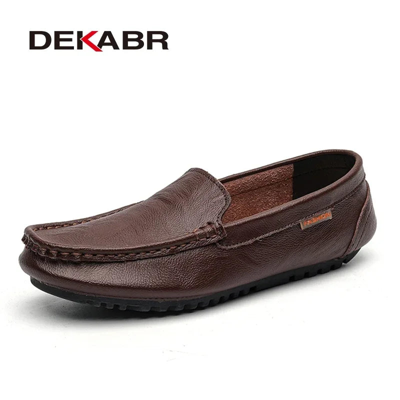 Klassische DEKABR Leder Loafer