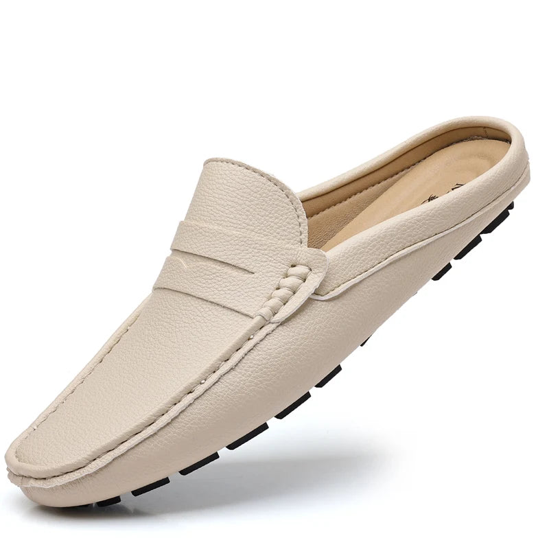 Sommer Leder Herren Loafers