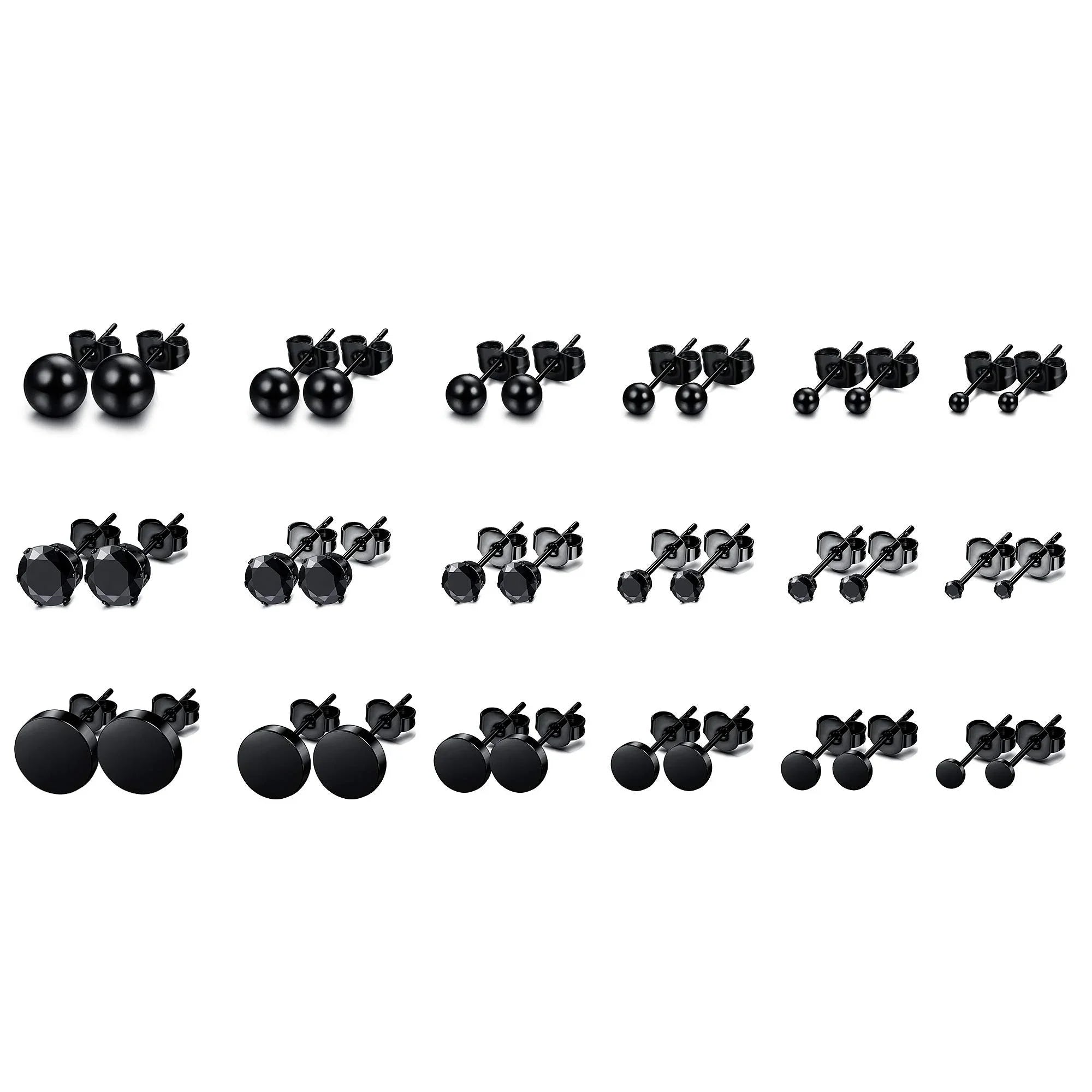 Edelstahl Ohrstecker Unisex