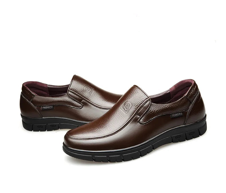 Weiche Leder Herrenmokassins