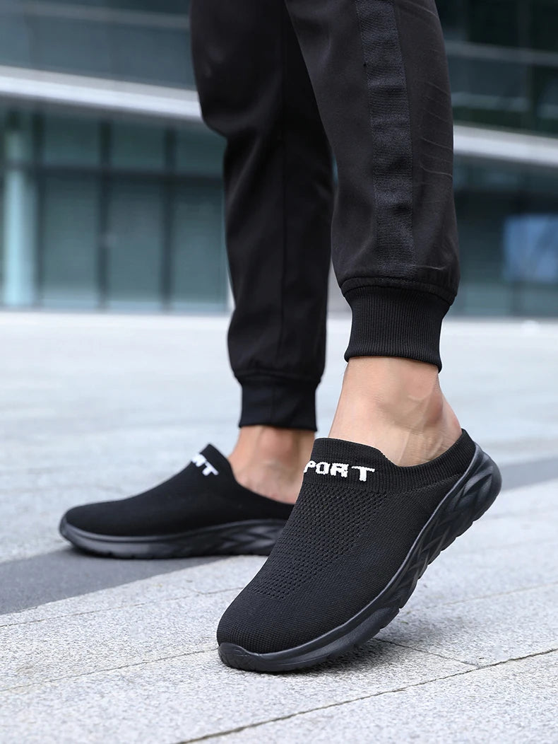 Sommer Herren-Hausschuhe Atmungsaktiv Dicke Sohle