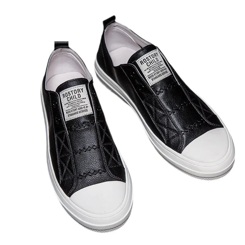 100% echtes Leder Schuhe Casual Schuhe