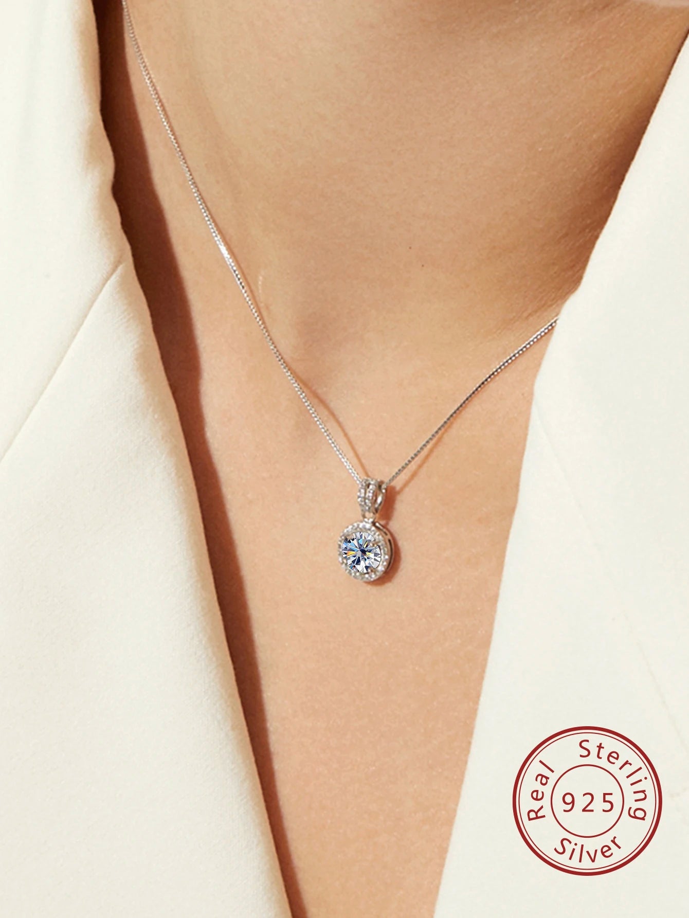 Bijox Geschichte Moissan ite Diamant Anhänger Halsketten für Frauen 925 Sterling Silber Luxus kette Trend Eis Bling Hochzeits schmuck