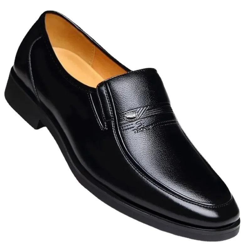 Herren Leder Loafers