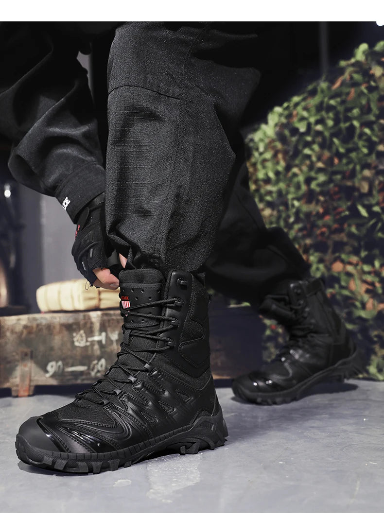 Herren High-Top Outdoor-Stiefel