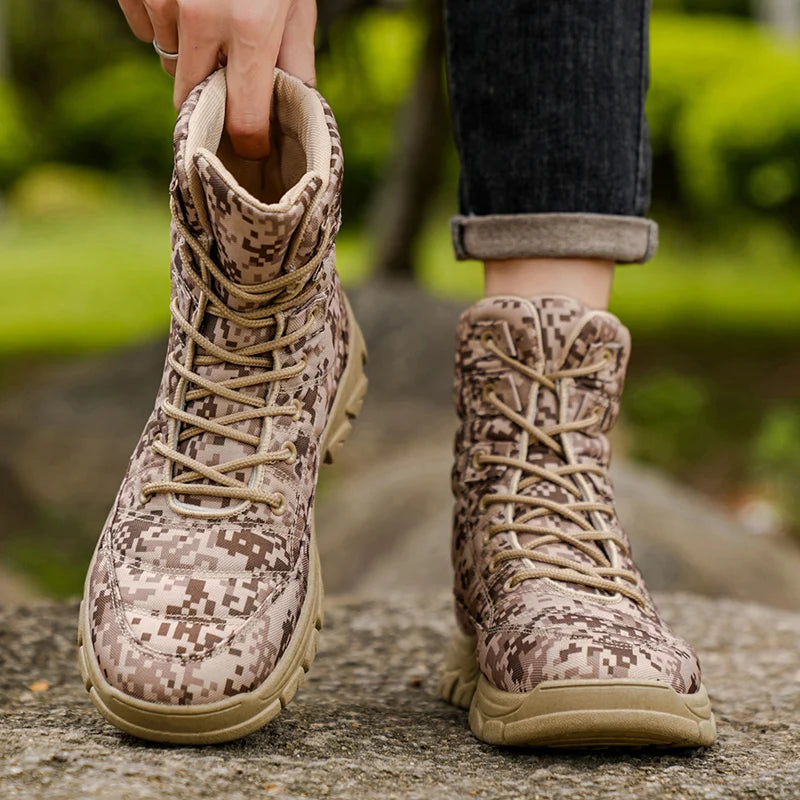 Herren High-Top Berg- und Wanderschuhe für Outdoor