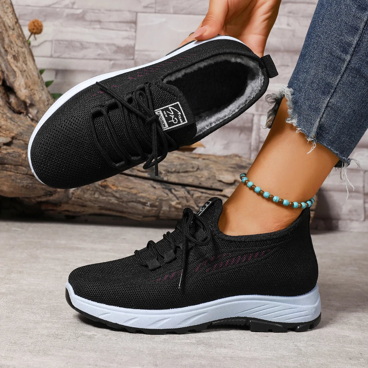 Damen Winter Slip-On Sneaker