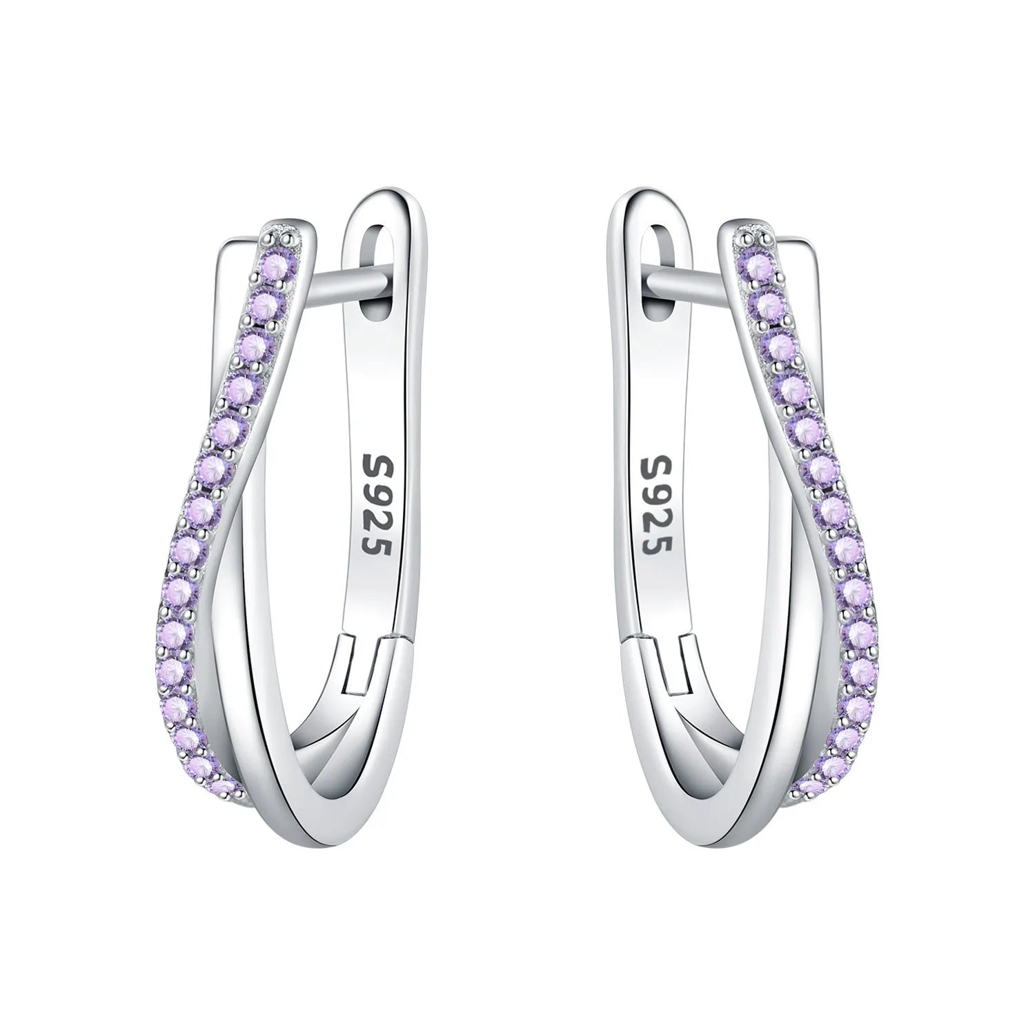 Heißer Verkauf 925 Sterling Silber Klassische Multi Ring Ohrringe Serie Tropfen Ohrringe Für Frauen Party Feines Geschenk Elegante Geburtstag Schmuck