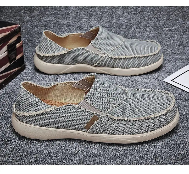 Herren Leinwand Schuhe