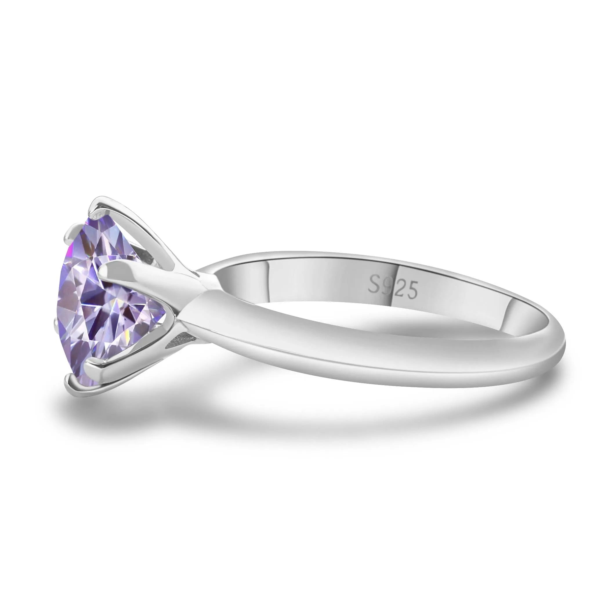 Damen Moissanit Luxus-Ring