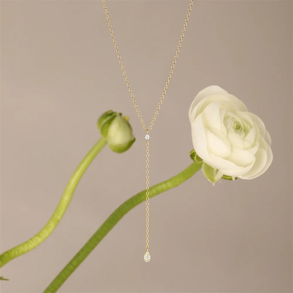 Adjutant 925 Sterling Silber Stapel Choker Kette Frauen zierliche Blume Zirkon Halskette Geometrie koreanischen Schlüsselbein Hals Schmuck Geschenke