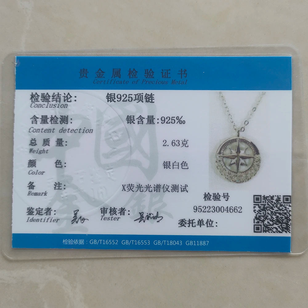 JIALY AAA CZ Stern Kompass S925 Sterling Silber Paar Halskette Einfache Schlüsselbein Kette Für Frauen Geburtstag Schmuck Geschenk neue