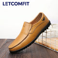 Herren Leder Loafer