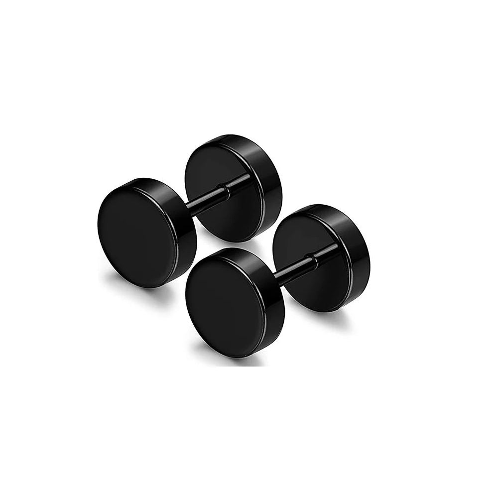 Edelstahl Ohrstecker mit Zirkonia Unisex