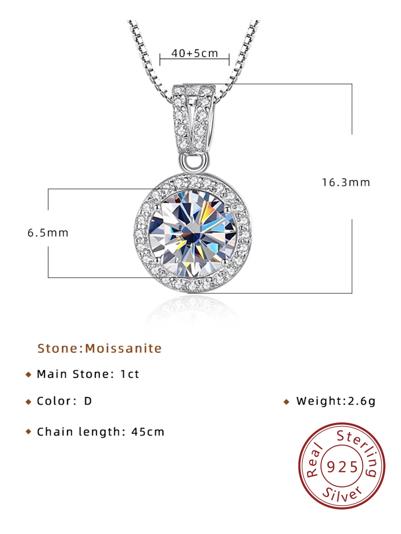 Bijox Geschichte Moissan ite Diamant Anhänger Halsketten für Frauen 925 Sterling Silber Luxus kette Trend Eis Bling Hochzeits schmuck