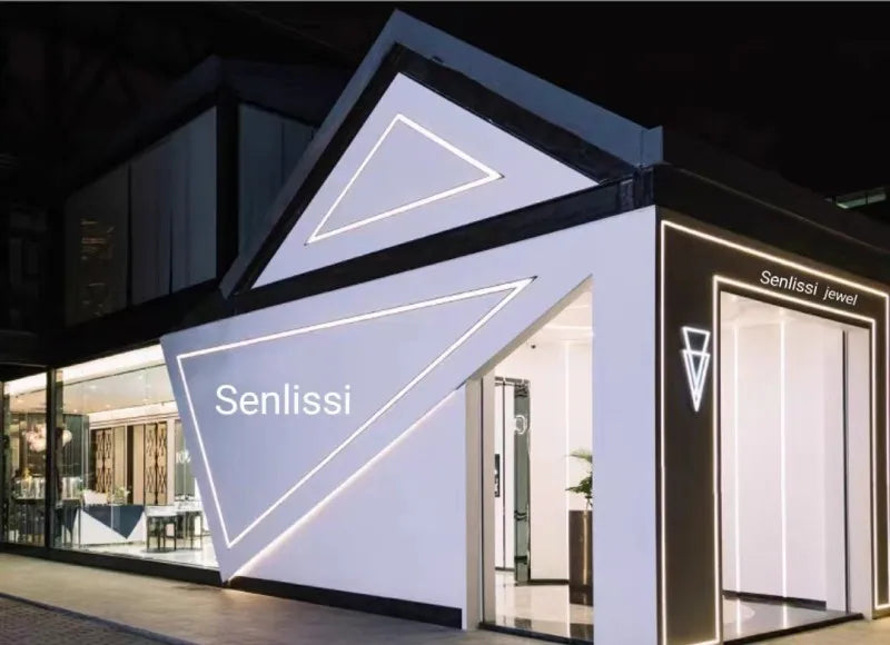 Senlissi-Neue Mode Lofty 8-12mm Süßwasser Perle Stud 18k Ohrringe für Frauen S925 Sterling Silber schmuck Freundin Geschenke