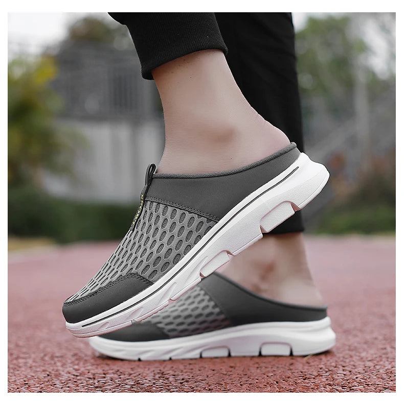 Herren Loafer-Hausschuhe Atmungsaktiv Dicke Sohle