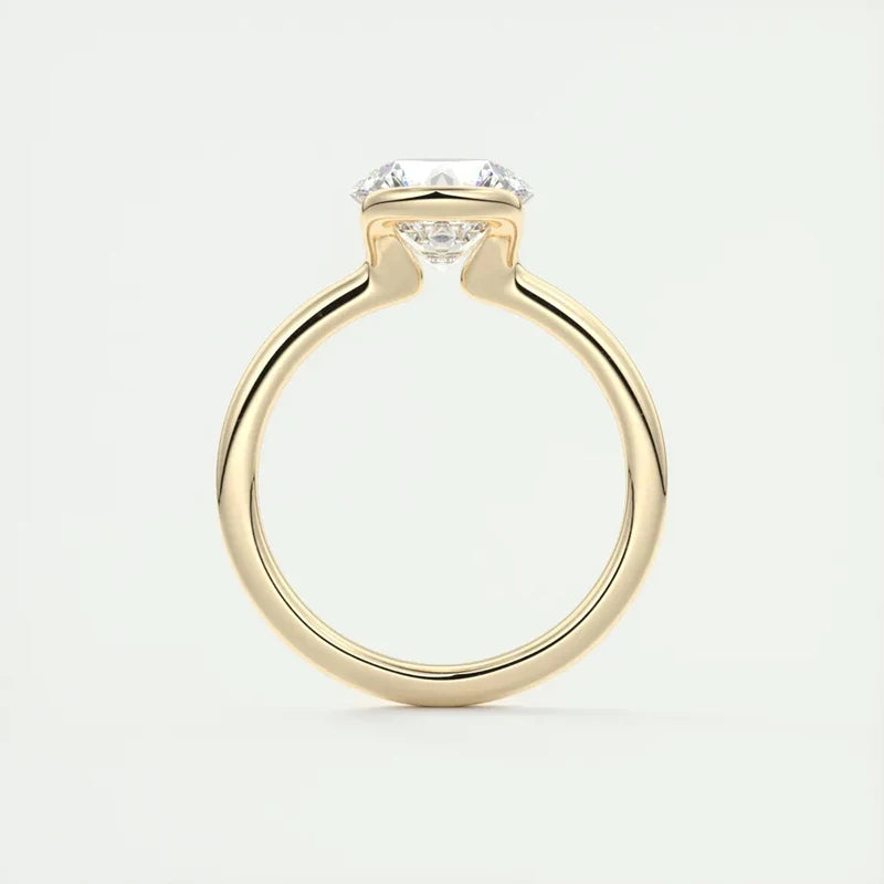 Moissanit Verlobungsring für Frauen