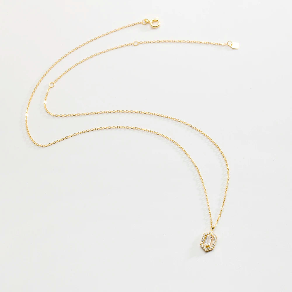 Silber Kreuz-Anhänger Halskette