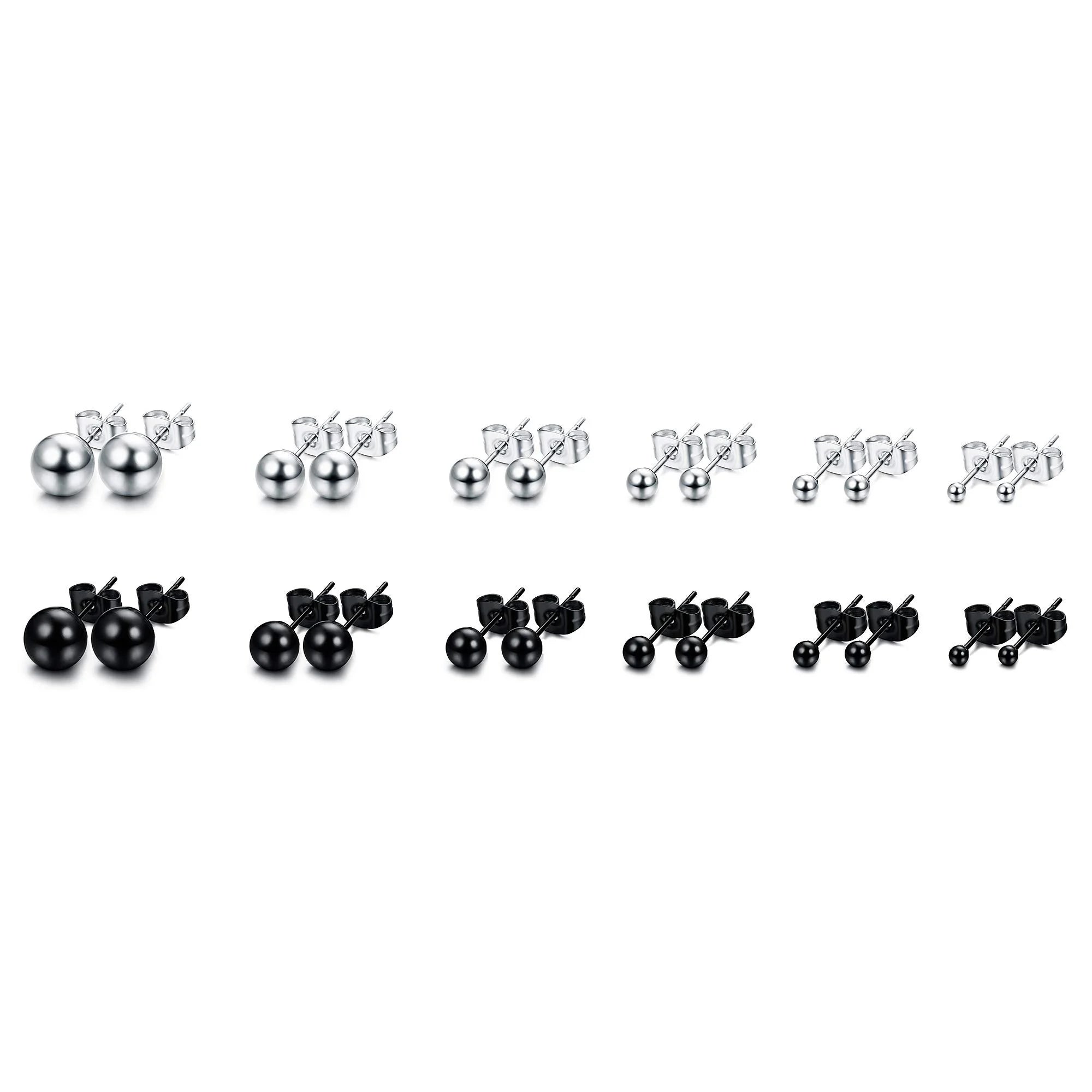 Edelstahl Ohrstecker Unisex