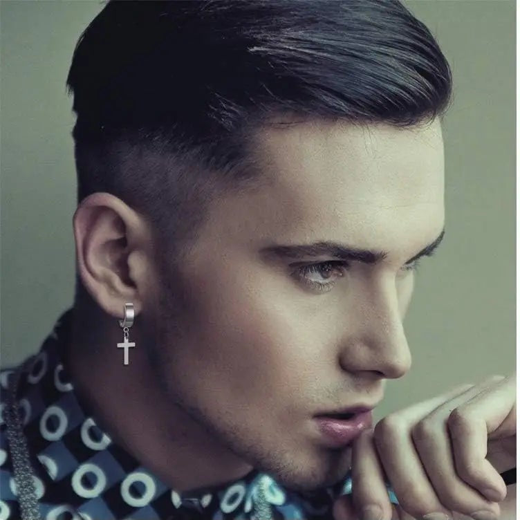 Edelstahl  Ohrringe für Männe