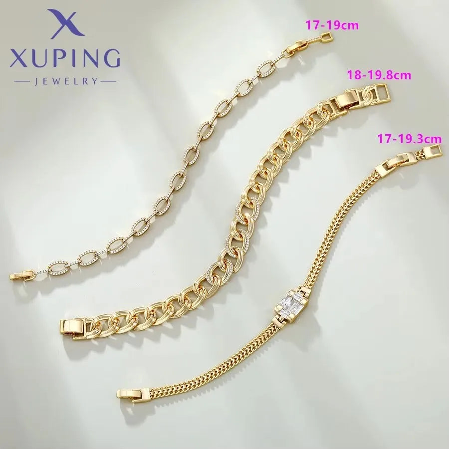 Goldfarbener Schmuck-Set