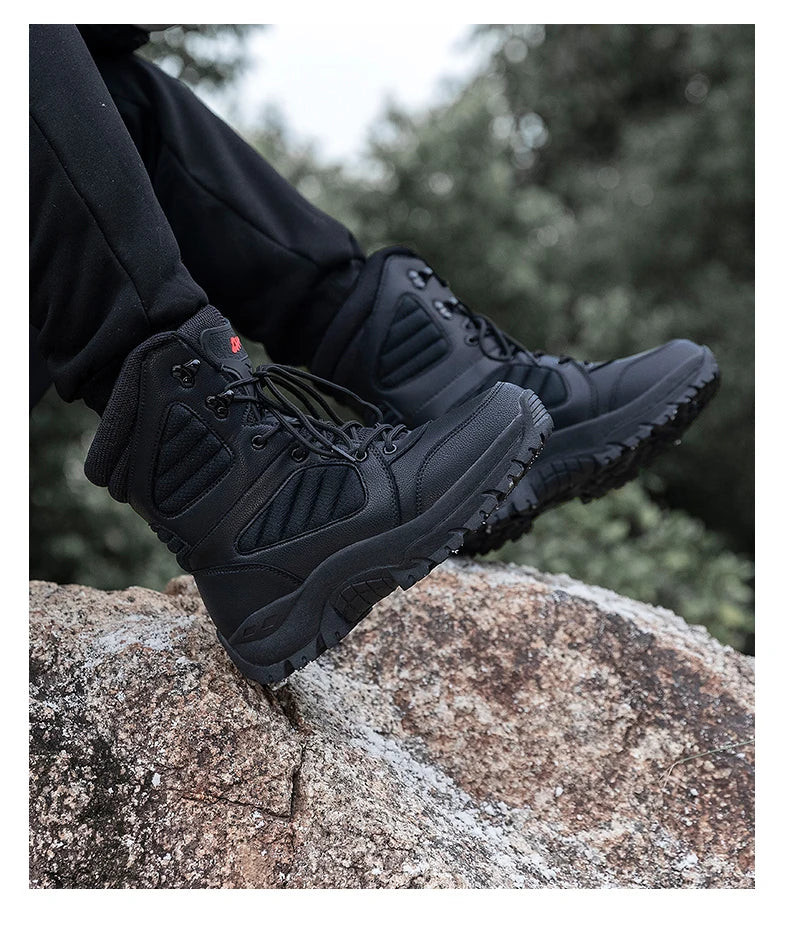 Herren High-Top Schneestiefel