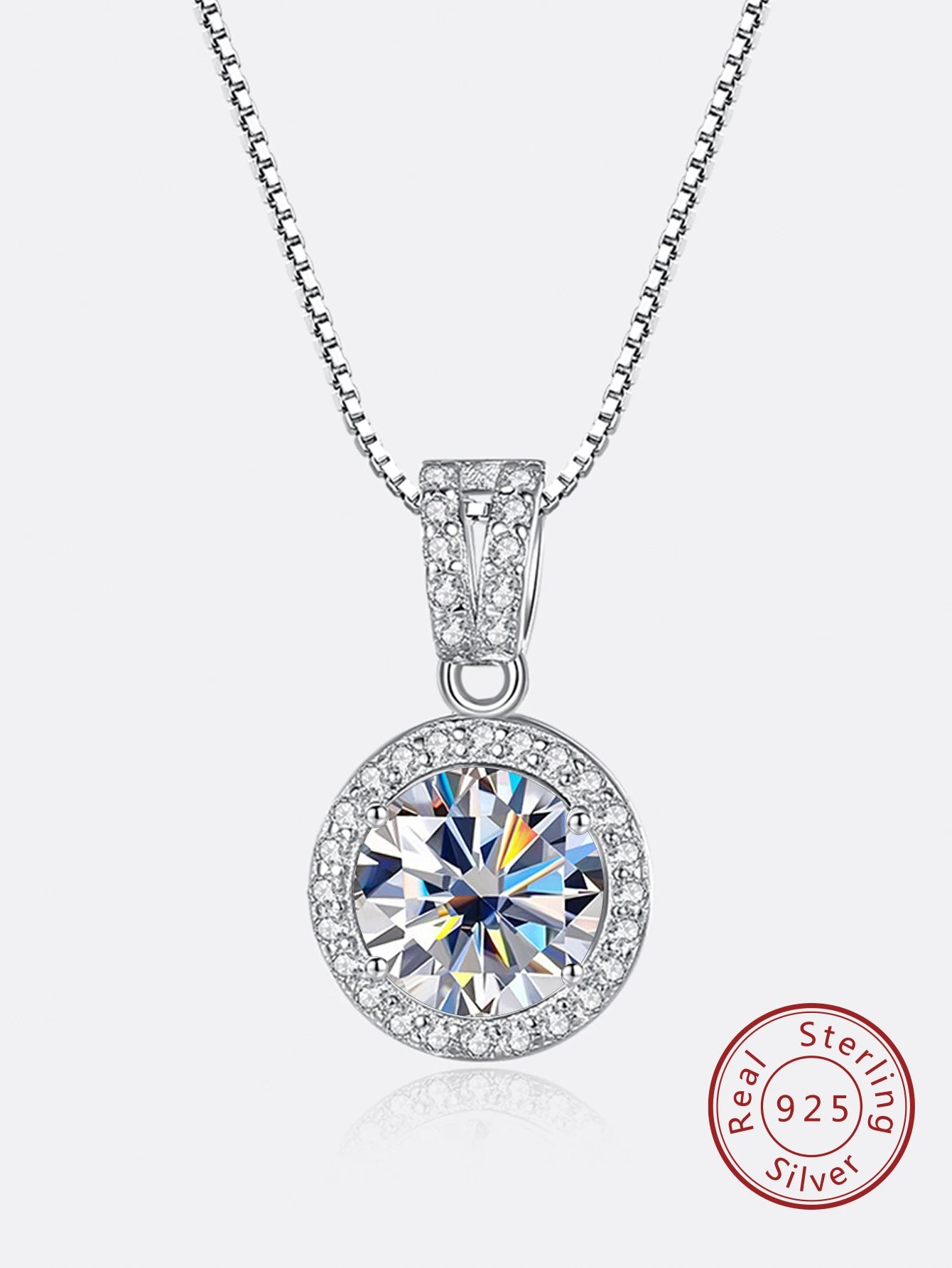 Bijox Geschichte Moissan ite Diamant Anhänger Halsketten für Frauen 925 Sterling Silber Luxus kette Trend Eis Bling Hochzeits schmuck