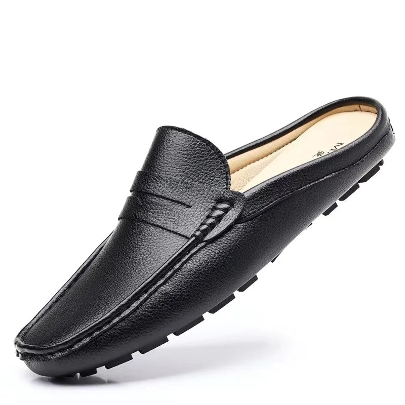 Sommer Leder Herren Loafers
