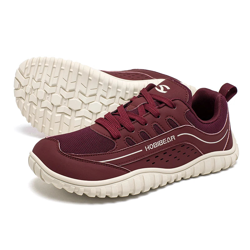 HOBIBEAR Unisex Wide-Toe Sneakers