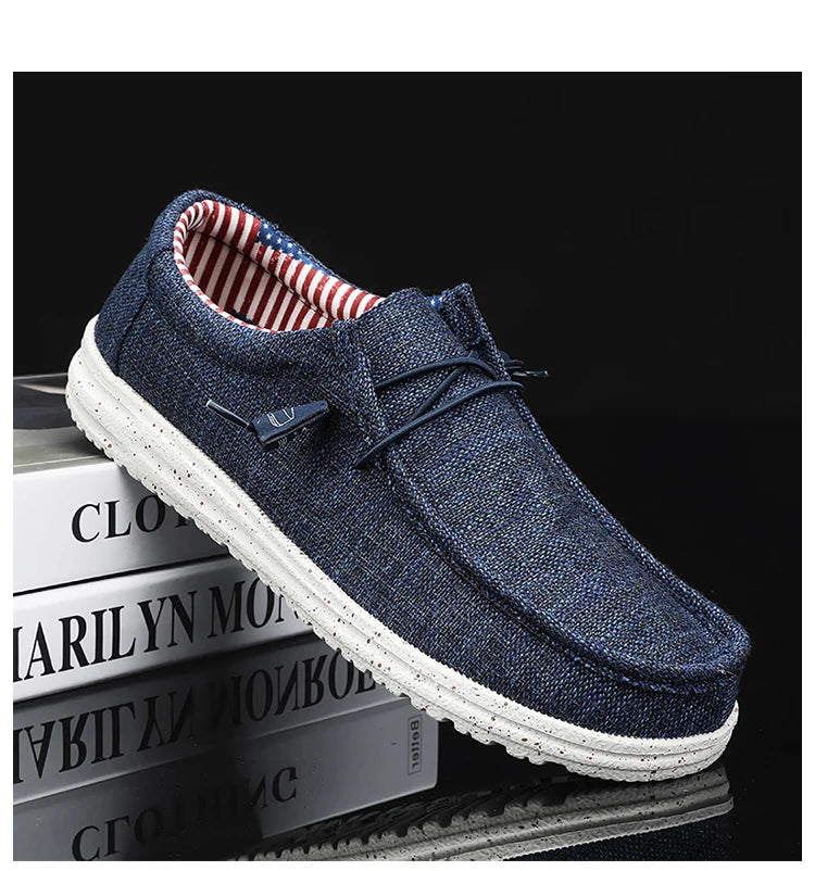 Herren Canvas Loafers