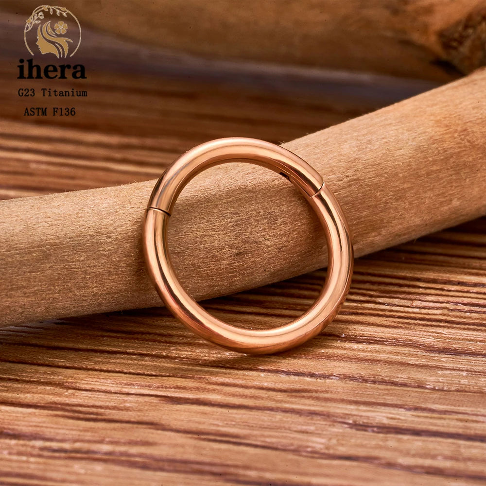 10/50PCS G23 Titan Nasenring Für Frauen Piercing Schmuck Runde Ohrring Hoop 16/18/20G Ohr Tragus Knorpel Helix Körper Schmuck