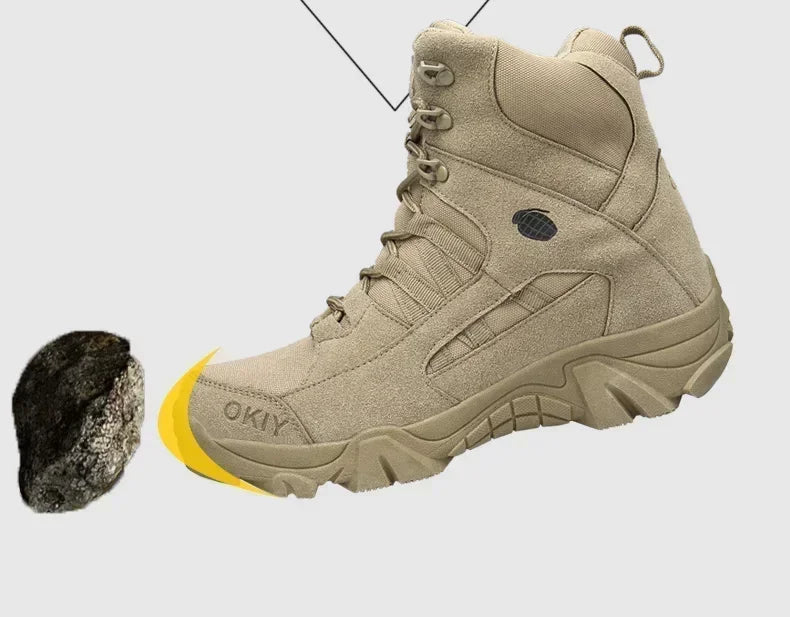 Herren Wüsten-Kampf- und Outdoor-Stiefel