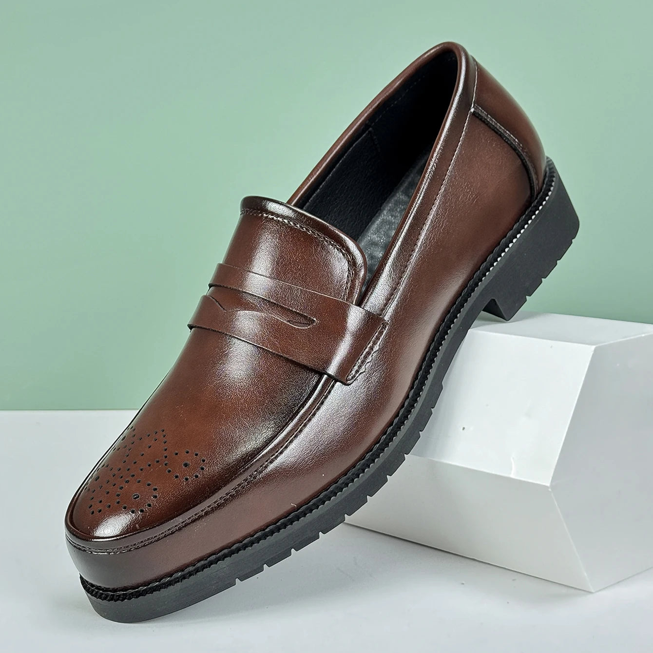 Herren Oxford Loafer aus Leder