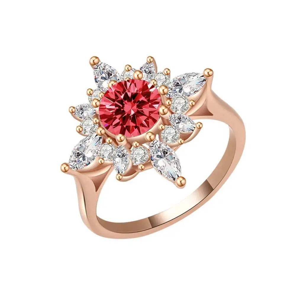 Luxus-Moissanit-Ring 2 CT – 925er Sterling Silber