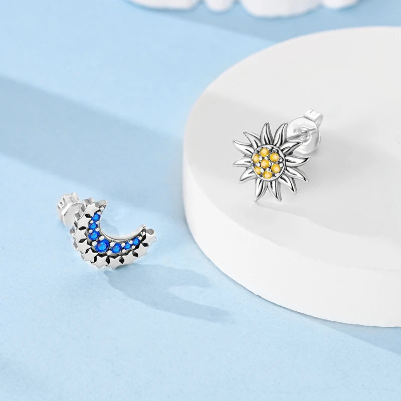 2025 neue 925 Sterling Silber Creolen Blumen Zirkon Tropfen Ohrringe Stud Für Frau Feine Geburtstag Hochzeit Schmuck Geschenke