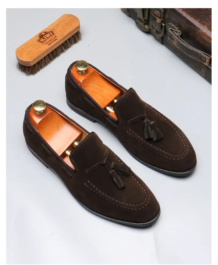 Herren Fransen Loafers