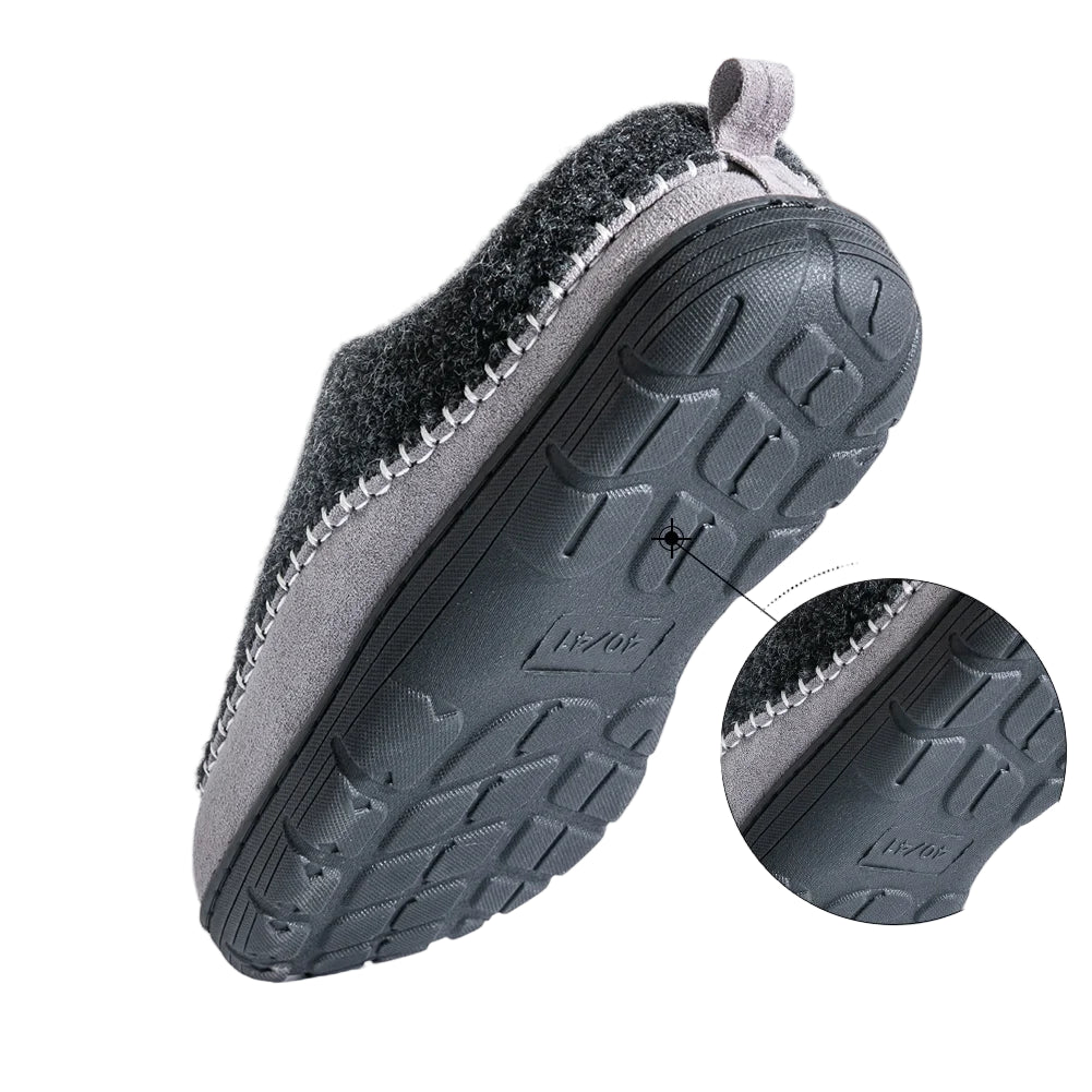 Herren Fannel-Hausschuhe Memory Foam Warm