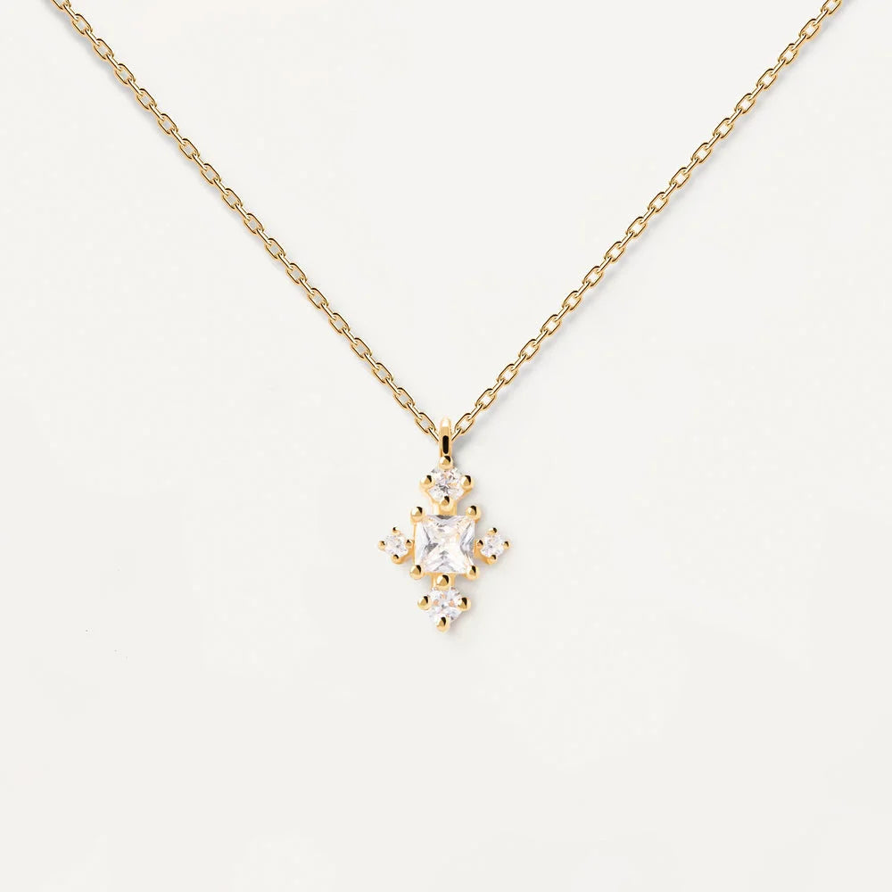 Silber Kreuz-Anhänger Halskette