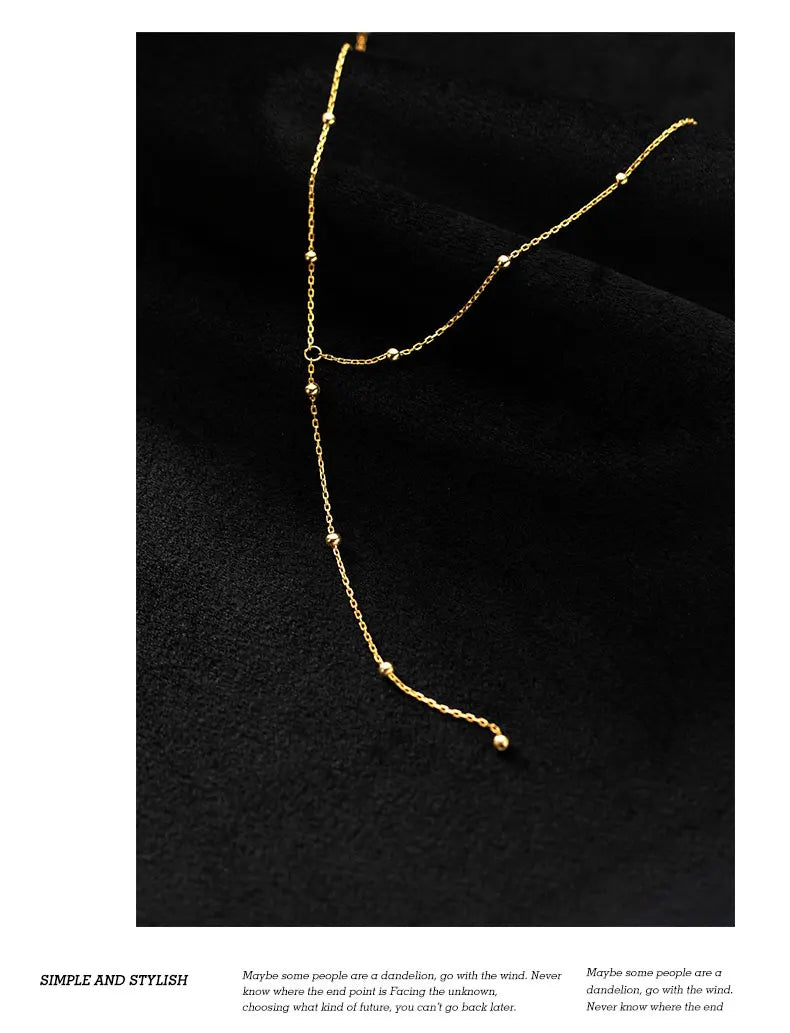 La Monada Damen-Halskette, 925er Silber, Ketten, Frau am Hals, minimalistischer Kettenanhänger, edler Schmuck für Frauen, Halskette, Silber, Mädchen