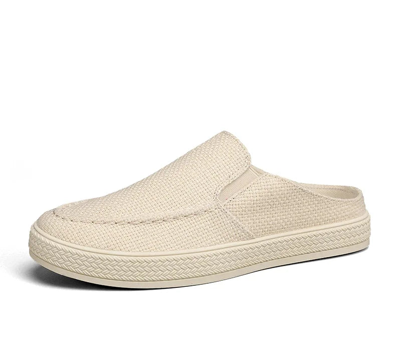 Sommer Herren-Canvas-Hausschuhe Rutschfest