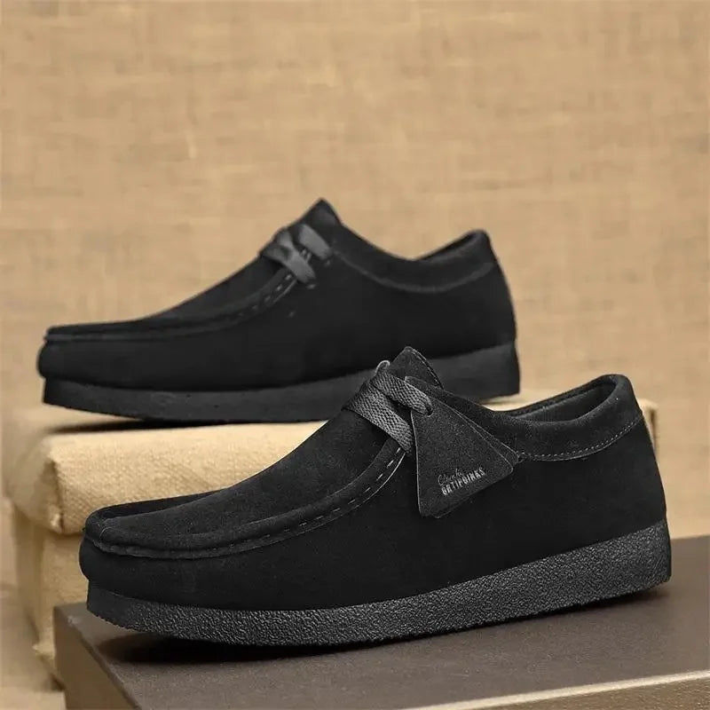Herren Leder Loafers