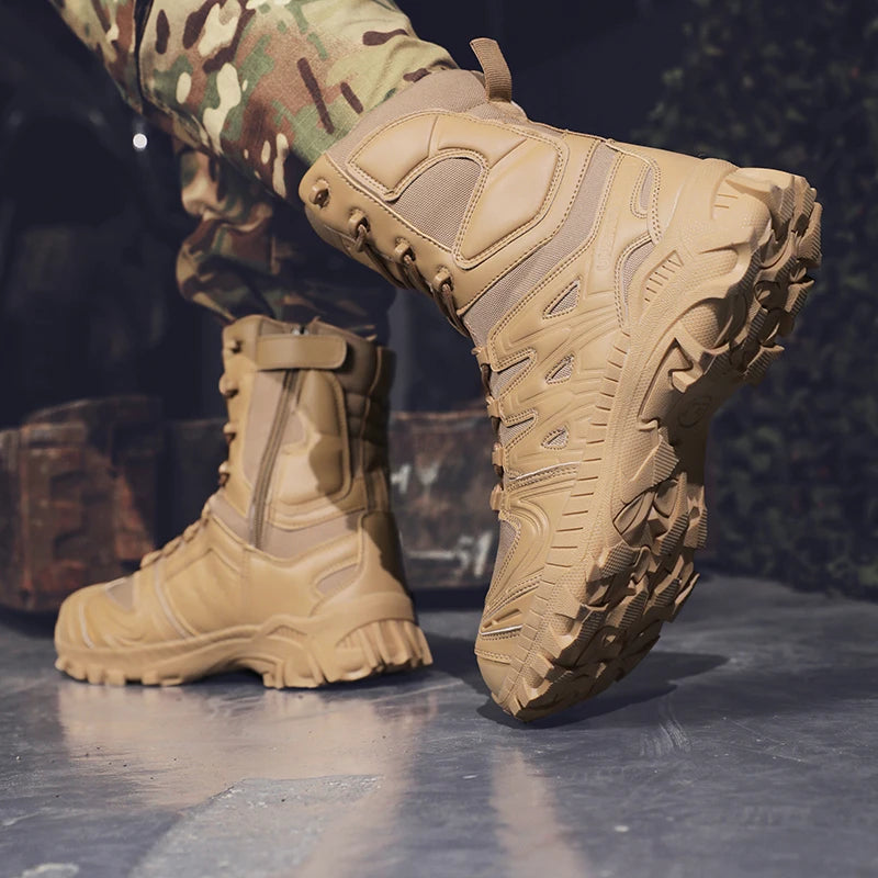 Herren High-Top Outdoor-Stiefel