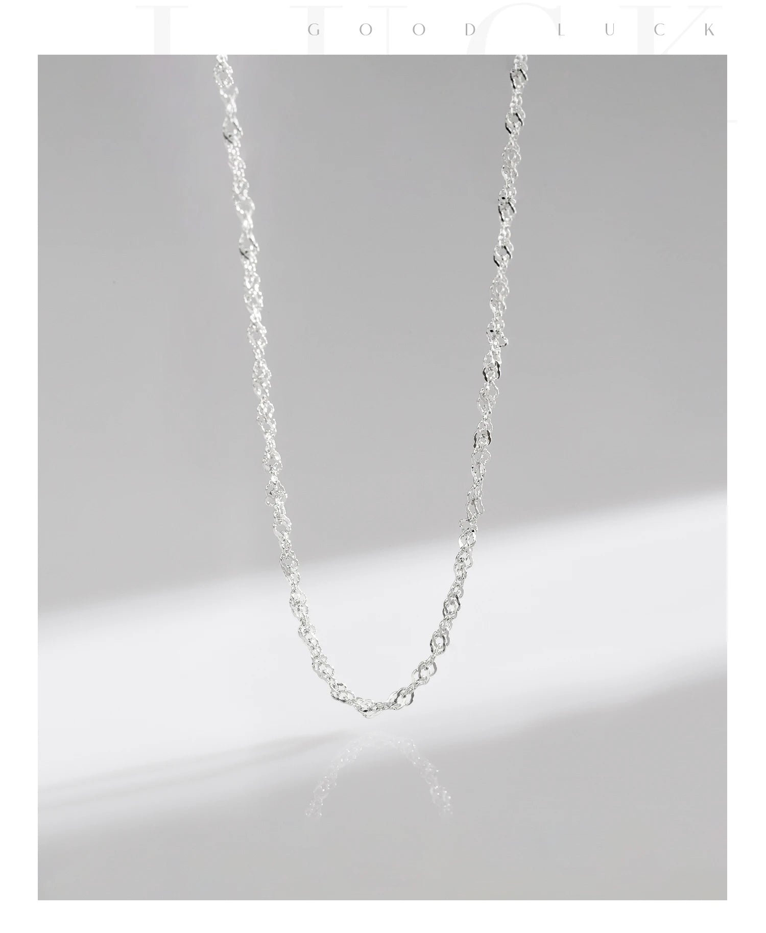 Modian 7 Stil klassische Basic-Kette 925 Sterling Silber Karabinerverschluss verstellbar 40 + 5 cm Halskette edler Schmuck für Frauen schönes Geschenk