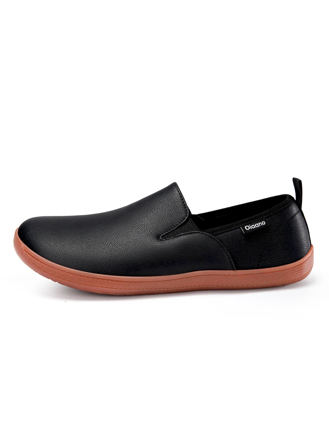 Herren Slip-On Lederschuhe – Breite Zehenpartie