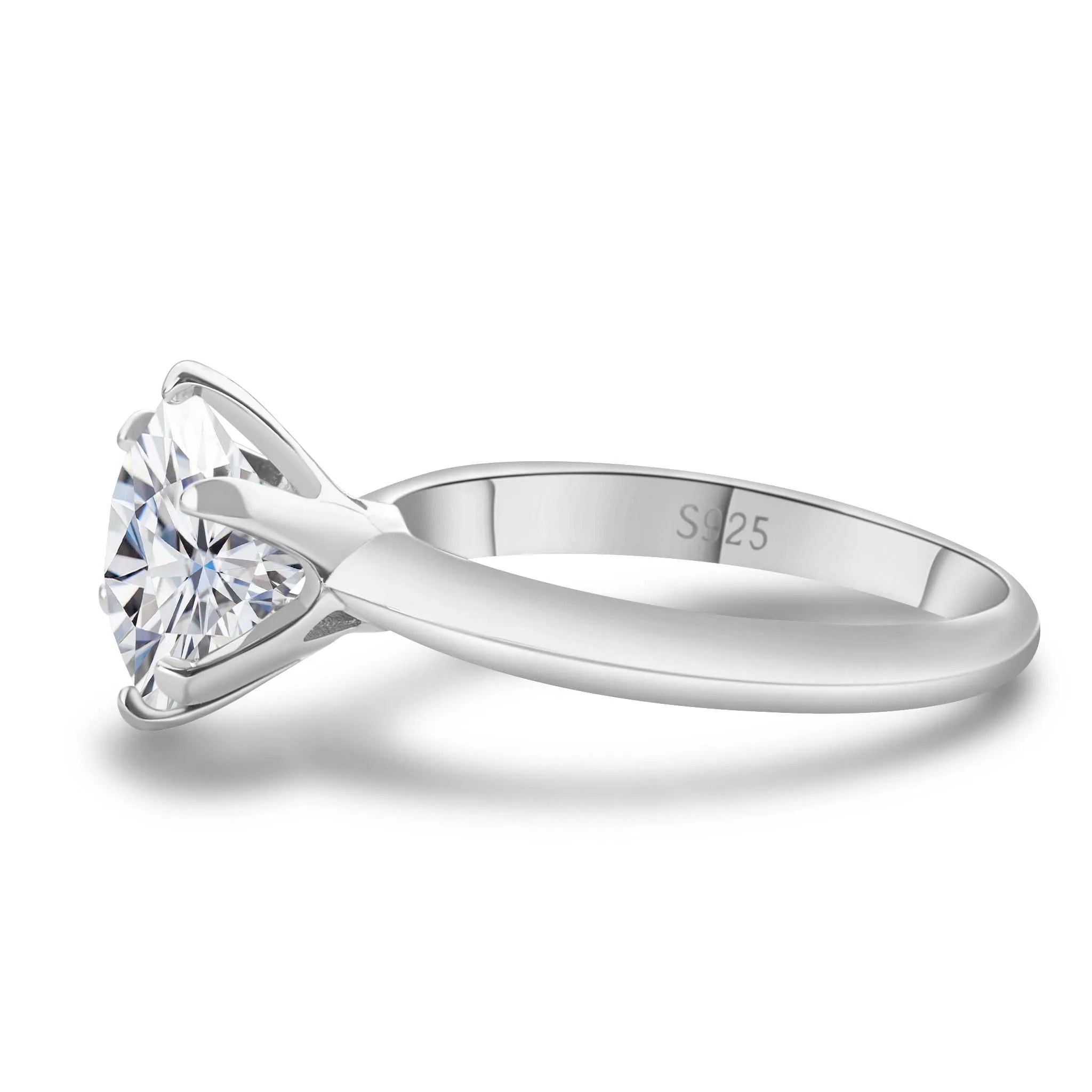 Damen Moissanit Luxus-Ring