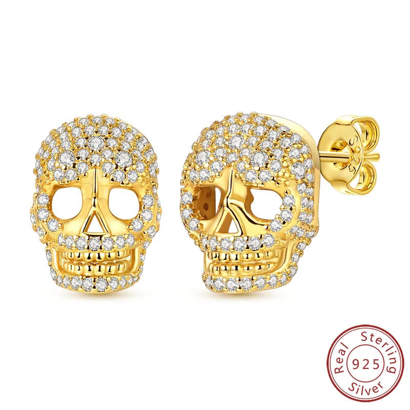 Neue Creolen aus 925er-Sterlingsilber, Gold, Gold, funkelnde Sonne, Mond, Stern, Ohrringe, Ohrstecker, Tropfen für Frauen, Mädchen, Party, edler Schmuck, Geschenk